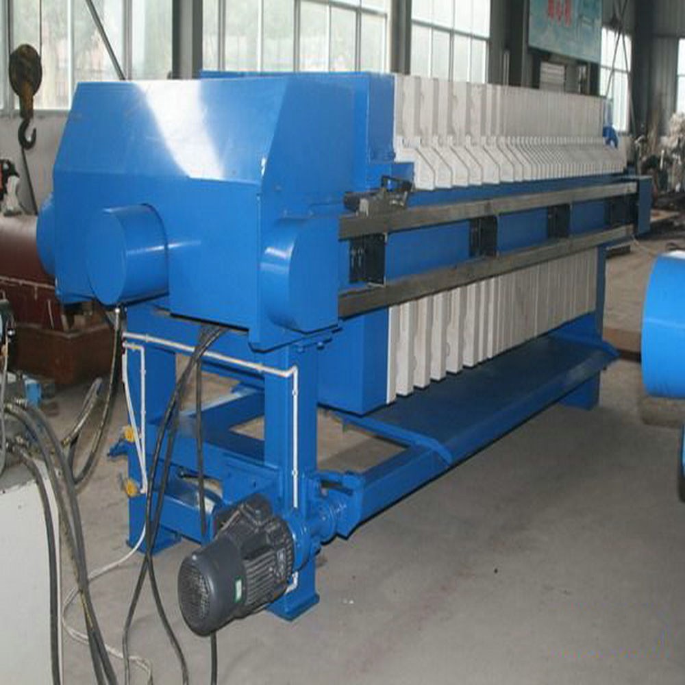 Lavado de tela filtrante Diafragmas flexibles Filtro prensa de aguas residuales