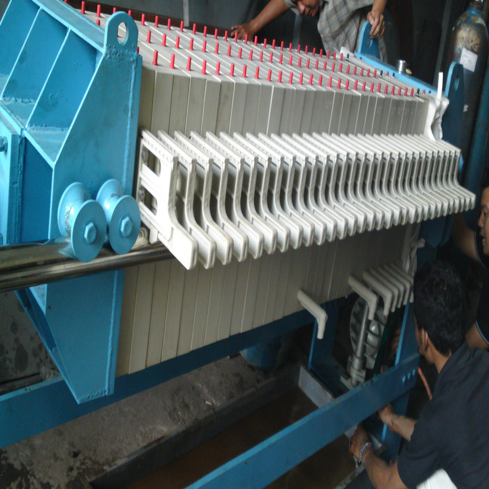 Reciclado automático Industria del papel Plancha Marco Filtro prensa