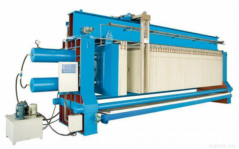 Filtro prensa de cámara de la industria papelera de alto rendimiento