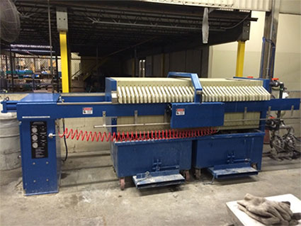 Filtro prensa de filtración automática para minerales y metalurgia