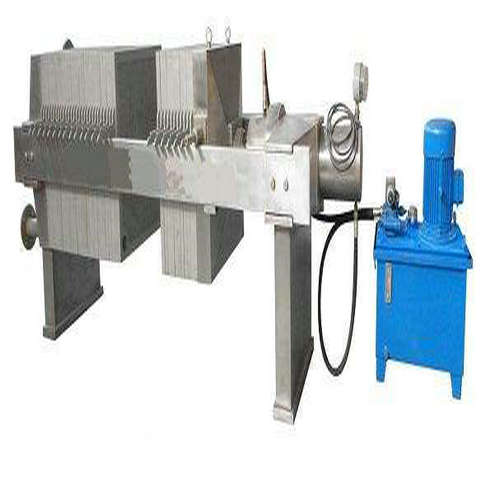 Máquina de prensa de filtrado hidráulico de acero inoxidable
