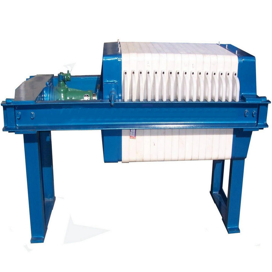 Prensa de filtro de aguas residuales con cambio automático de papel