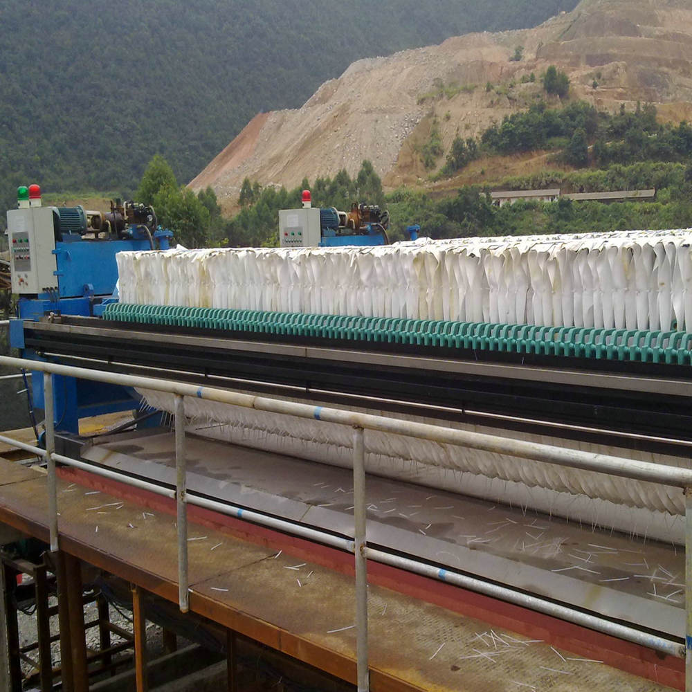 Industria de preparación de carbón Filtro prensa de lodos