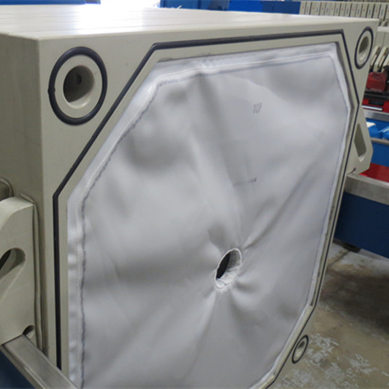 Membrana automática con filtro prensa de correa