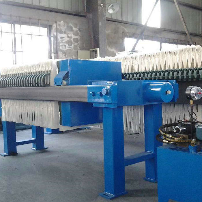 Filtro prensa de alta presión de la industria del aluminio electrolítico